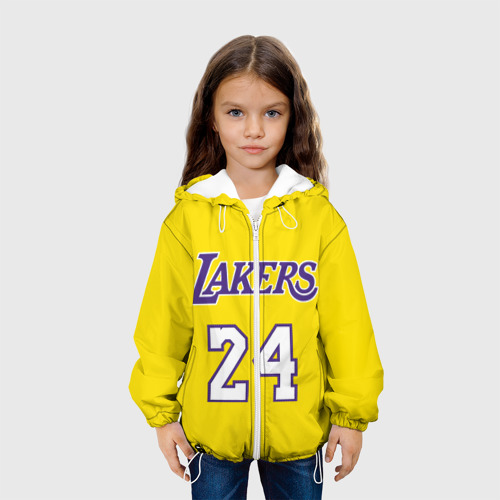 Детская куртка 3D Kobe Bryant 24, цвет белый - фото 4
