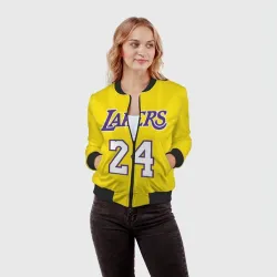 Женский бомбер 3D Kobe Bryant 24 - фото 2