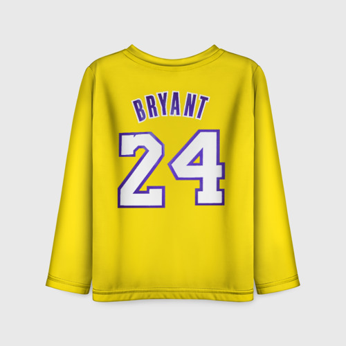 Детский лонгслив 3D Kobe Bryant 24, цвет 3D печать - фото 2