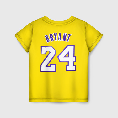 Детская футболка 3D Kobe Bryant 24, цвет 3D печать - фото 2