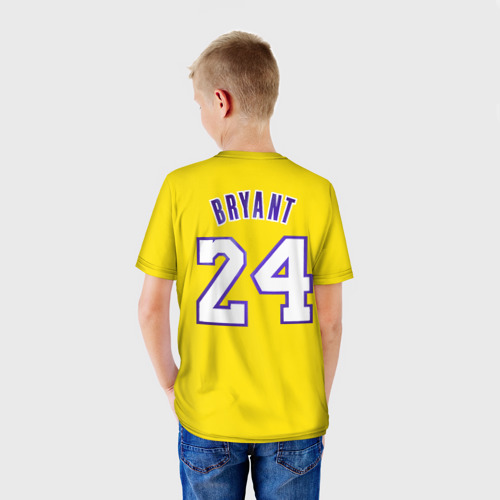 Детская футболка 3D Kobe Bryant 24, цвет 3D печать - фото 4