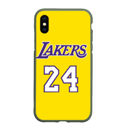 Чехол для iPhone XS Max матовый Kobe Bryant 24