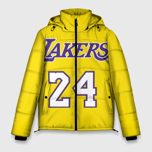 Мужская зимняя куртка 3D Kobe Bryant 24