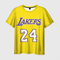 Мужская футболка 3D Kobe Bryant 24