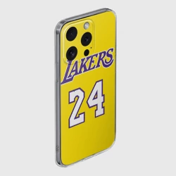 Чехол для iPhone 15 Pro Max силиконовый с защитой камеры Kobe Bryant 24 - фото 2
