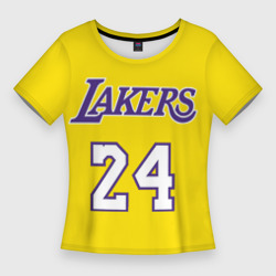 Женская футболка 3D Slim Kobe Bryant 24