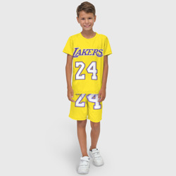 Детский костюм с шортами 3D Kobe Bryant 24 - фото 2