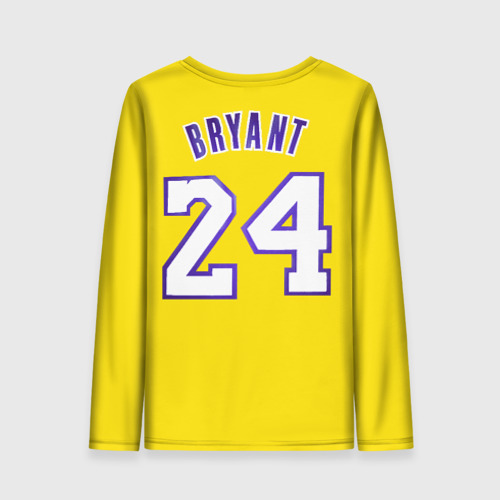 Женский лонгслив 3D Kobe Bryant 24, цвет 3D печать - фото 2