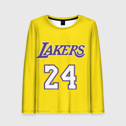 Женский лонгслив 3D Kobe Bryant 24