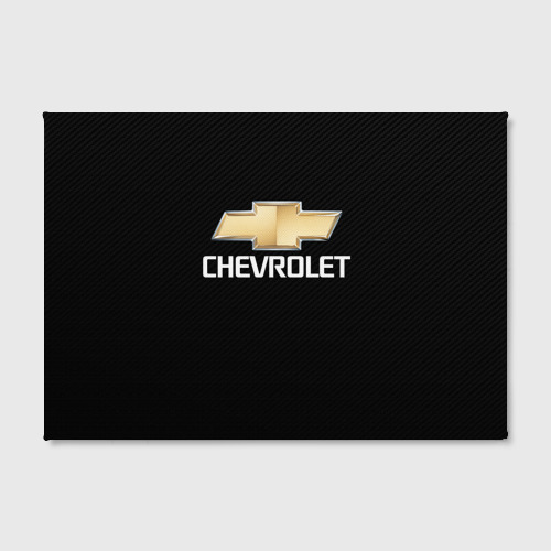 Холст прямоугольный Chevrolet Шевроле, цвет 3D печать - фото 2