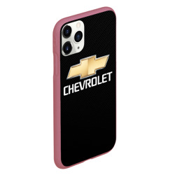 Чехол для iPhone 11 Pro матовый Chevrolet Шевроле - фото 2