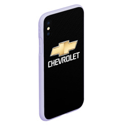 Чехол для iPhone XS Max матовый Chevrolet Шевроле - фото 2