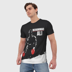 Мужская футболка 3D Muhammad Ali - фото 2