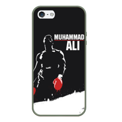 Чехол для iPhone 5/5S матовый Muhammad Ali