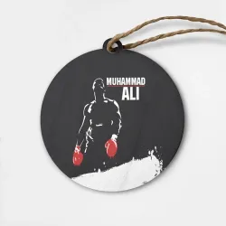 Деревянная игрушка круг Muhammad Ali