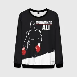 Мужской свитшот 3D Muhammad Ali