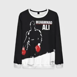 Мужской свитшот 3D Muhammad Ali