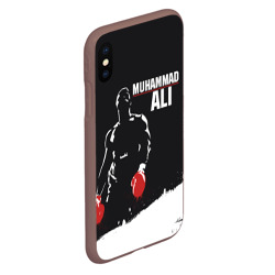 Чехол для iPhone XS Max матовый Muhammad Ali - фото 2