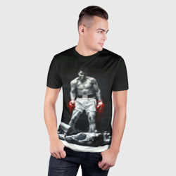 Мужская футболка 3D Slim Muhammad Ali - фото 2