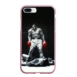 Чехол для iPhone 7Plus/8 Plus матовый Muhammad Ali