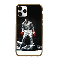 Чехол для iPhone 11 Pro матовый Muhammad Ali