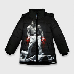 Зимняя куртка для девочек 3D Muhammad Ali