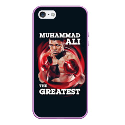 Чехол для iPhone 5/5S матовый Muhammad Ali
