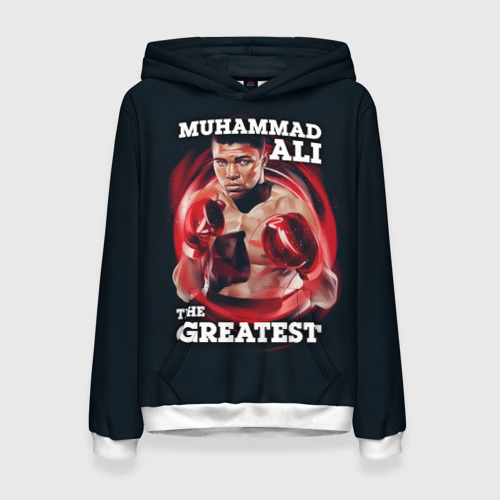 Женская толстовка 3D Muhammad Ali, цвет 3D печать