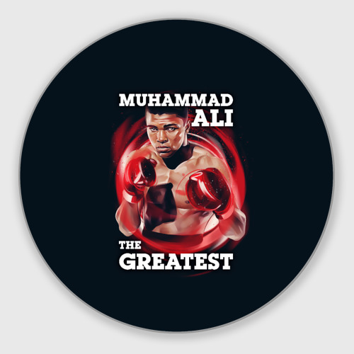 Круглый коврик для мышки Muhammad Ali