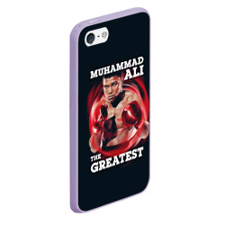 Чехол для iPhone 5/5S матовый Muhammad Ali - фото 2