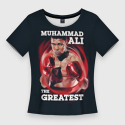 Женская футболка 3D Slim Muhammad Ali