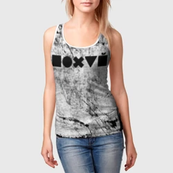 Женская майка 3D Безразличие - фото 2