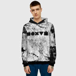 Мужская толстовка 3D Безразличие - фото 2