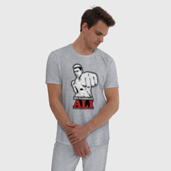 Мужская пижама хлопок Muhammad Ali - фото 2