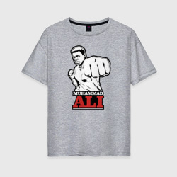 Muhammad Ali – Футболка оверсайз из хлопка с принтом купить со скидкой в -16%