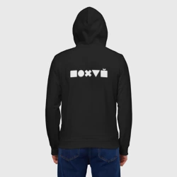 Мужская толстовка на молнии хлопок Безразличие - фото 2