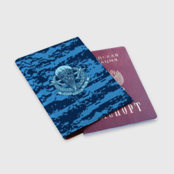 Обложка для паспорта матовая кожа ВДВ СССР - фото 2