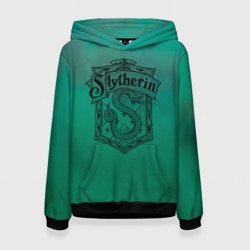 Женская толстовка 3D Coat of Slytherin