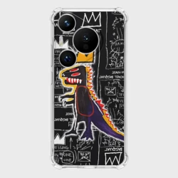 Чехол для Huawei Pura 70 Динозавр в короне от Баския