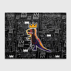 Обложка для студенческого билета Динозавр в короне от Баския 