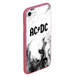 Чехол для iPhone 7/8 матовый AC/DC АС/ДС - фото 2