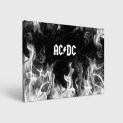 Холст прямоугольный AC DC АС ДС