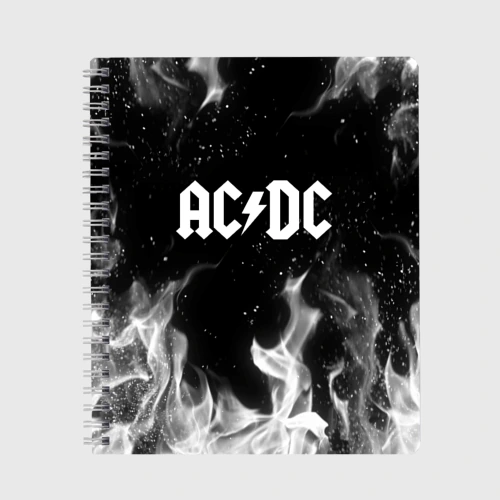Тетрадь AC DC АС ДС