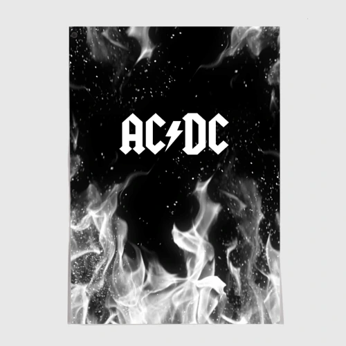 Постер AC DC АС ДС