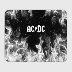 Прямоугольный коврик для мышки AC DC АС ДС