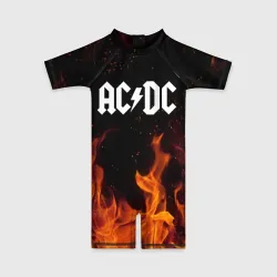 Детский купальный костюм 3D AC DC АС ДС