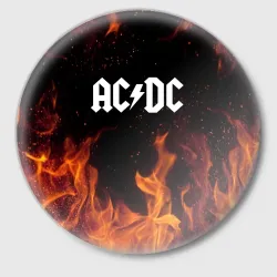 Значок AC DC АС ДС