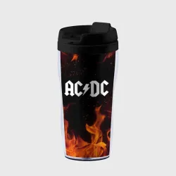 Термокружка-непроливайка AC DC АС ДС