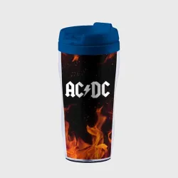 Термокружка-непроливайка AC DC АС ДС