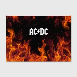 Холст прямоугольный AC DC АС ДС - фото 2
